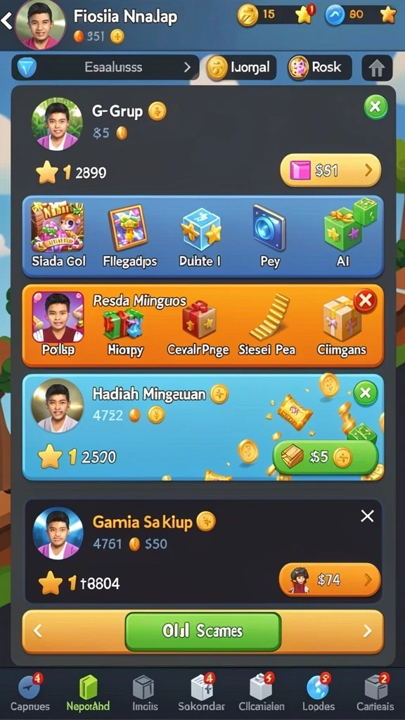 Screenshot hokigame nomor 1